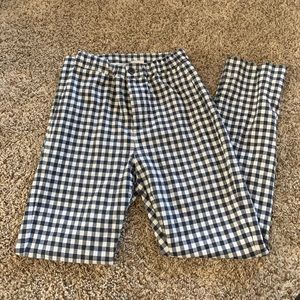 Brandy Melville plaid pants